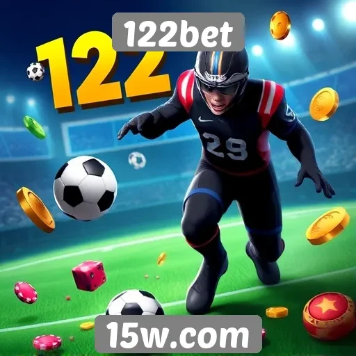 Variedade de jogos disponíveis no 122bet